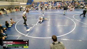 84 lbs Round 1 - Jace Cooper, Westlake vs Cody Button, Charger Wrestling Club