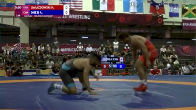 125 kg Gold - Nicholas Gwiazdowski, USA vs Amarveer Dhesi, CAN