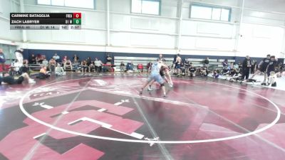 190 lbs Consi Of 4 - Carmine Batagglia, Freakztyle White - HS vs Zach LaBryer, D1 Wrestling - HS