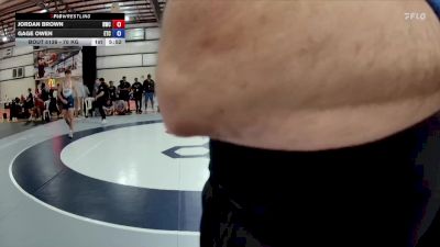 70 kg Champ. Round 1 - Jordan Brown, Bearcat Wrestling Club vs Gage Owen, Eagle Training Center