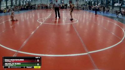 84 lbs Rd# 1 9:00am Friday - Dale Montemurro, Team BAM vs Nicholas Rubio, Terps Xpress