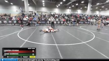 126 lbs Quarterfinal - Hunter Stevens, WI vs Derek Barrows, CO