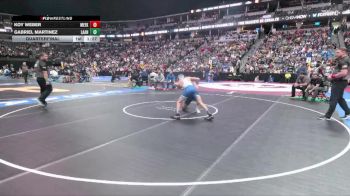 132-2A Quarterfinal - Koy Weber, Meeker vs Gabriel Martinez, Las Animas