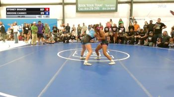 46 lbs Semifinal - Sydney Branch, Virginia Team Predator - W vs Brooke Cannici, Cordoba Trained - W