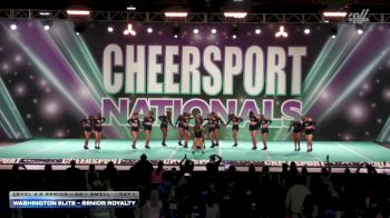 Washington Elite - Senior Royalty [2026 L4.2 Senior - D2 - Small Day 1] 2026 CHEERSPORT National All Star Cheerleading Championship