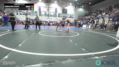 200 lbs Rr Rnd 1 - Emmalynn Coots, Skiatook Youth Wrestling vs Audrina Collom, Tiger Trained Wrestling