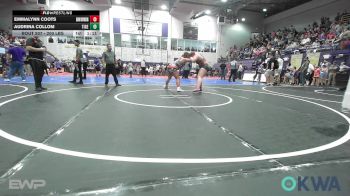 200 lbs Rr Rnd 1 - Emmalynn Coots, Skiatook Youth Wrestling vs Audrina Collom, Tiger Trained Wrestling