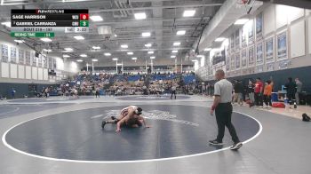 197 lbs 5th Place Match - Sage Harrison, Western Colorado vs Gabriel Carranza, Colorado Mesa