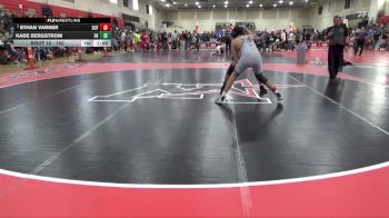 150 lbs Round 1 - Ethan Varner, St. Croix Falls vs Kade Bergstrom, Frazee Hornets