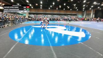 105 lbs Champ. Round 2 - Bailey Shakespeare, Reed vs Kaylee Lopez Perez, Wooster