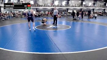 Silver 149 lbs Champ. Round 2 - Cale Nash, Upper Iowa vs Benito Diaz, Rochester Community & Tech. College