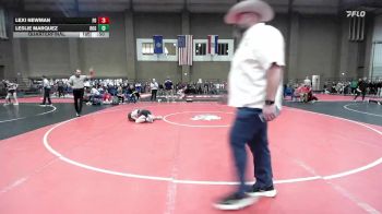 100B Champ. Round 1 - Lexi Newman, Fort Osage vs Leslie Marquez, Rogers