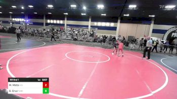 85 lbs Rr Rnd 1 - Milo Mata, Vici WC vs Giovanni Cruz, Threshold WC