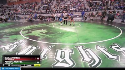 49-53 lbs Cons. Semi - Alyanna Montiel, Washington vs Dahlia Torres, Mat Demon WC