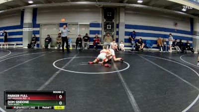 80 lbs Round 2 (8 Team) - Dom Sindone, Team Shutt vs Parker Full, Mat Assassins Red