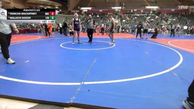 160 lbs 1st Place Match - Malachi Eason, Lonoke Youth Wrestling vs Duncan Macartney, Bentonville Wrestling Club