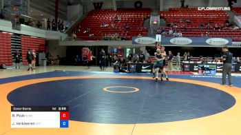 67 lbs Consolation - Benjamin Peak, Sunkist Kids Wrestling Club vs Jarod Verkleeren, Nittany Lion Wrestling Club