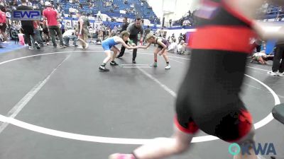 70 lbs Rr Rnd 4 - Jett Hinz, Weatherford Youth Wrestling vs Caden Calhoun, Lions Wrestling Academy