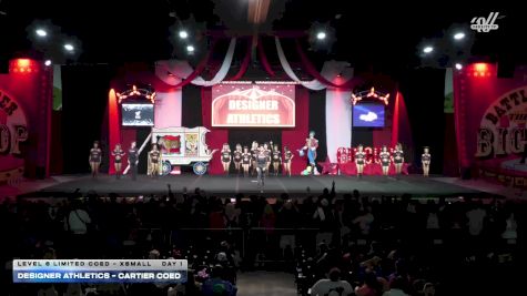 Designer Athletics - CARTIER COED [2025 L6 Limited Coed - XSmall Day 1] 2025 ASC Battle Under the Big Top Grand Nationals