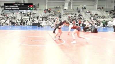 152 lbs Round Of 64 - Kaitlynn Arnold, PA vs Addison Johnson, FL