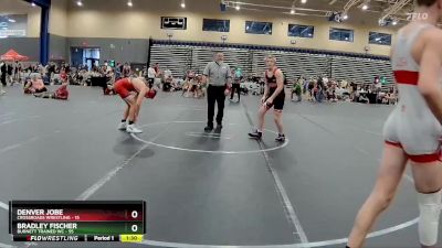 140 lbs Round 5 (8 Team) - Bradley Fischer, Burnett Trained WC vs Denver Jobe, Crossroads Wrestling