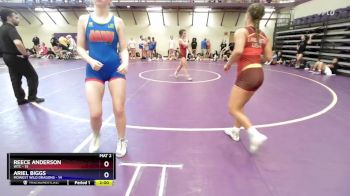 120 lbs Round 5 (10 Team) - Leiannah Landreth, WTC vs Cerissa Holsey, MoWest Wild Dragons