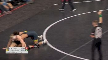 197 lb R32, Jacob Cardenas, Michigan vs Wolfgang Frable, Army West Point