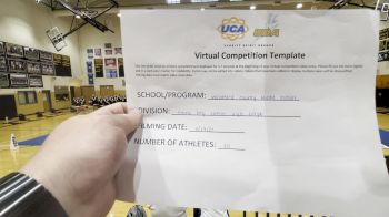 Woodford County Middle School [Game Day Junior High] 2021 UCA & UDA March Virtual Challenge