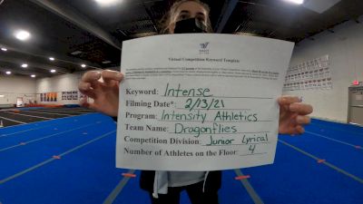 Intensity Athletics - Dragonflies [Junior - Contemporary/Lyrical] 2021 Coastal at the Capitol Virtual National Championship