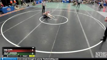 Riley Johnson&nbsp;&nbsp;over&nbsp;Mac Tupa