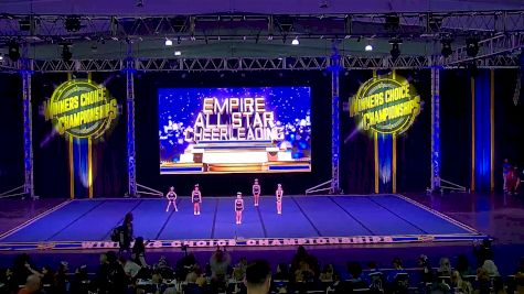 Empire All Star Cheerleading - Tiny Invasion [2024 Tiny] 2021 CHEERSPORT: Concord Classic 1