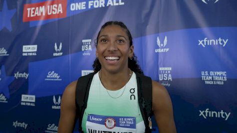 Juliette Whitaker Advances out of a Loaded Semi-Final 800m Heat