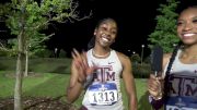 Jasmine Montgomery & Camryn Dickson of Texas A&M advance to 100m & 200m Quarterfinal
