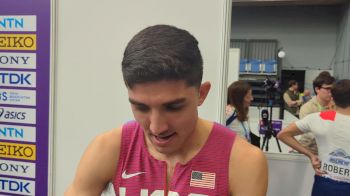 Bryce Hoppel Feeling Smooth After 1:45 Season Best In Men's 800m Semis At World Indoor Championships