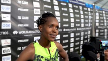 Faith Kipyegon After Losing the Prefontaine Classic Mile