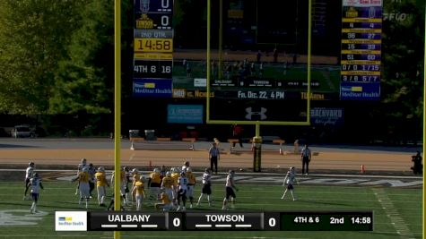 Highlights: UAlbany Vs. Towson | 2023 CAA Football