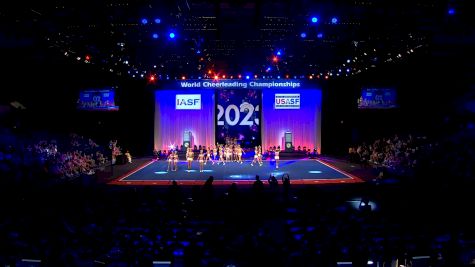 Cheer Savannah Allstars - RUBY RED [2023 L6 Senior Open Large Coed Semis] 2023 The Cheerleading Worlds