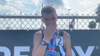 Payton Griebel wins first title in 14yoB 3000m