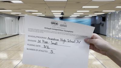 Arapahoe High School [Junior Varsity - Pom] 2021 UDA West Spring Virtual Dance Challenge