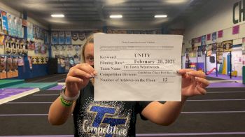 Tri-Town Competitive Cheerleading - Whirlwinds [Exhibition Cheer] 2021 Varsity Rec, Prep & Novice Virtual Challenge IV