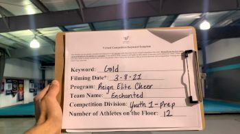 Reign Elite Cheer [L1.1 Youth - PREP] 2021 Varsity Virtual Competition Series - Prep & Novice I