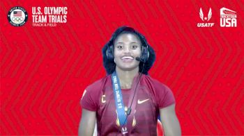 Anna Cockrell - Women's 400m Hurdles Final