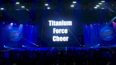 Titanium Force Cheer - Black Diamonds [2021 L4 Junior - D2] 2021 WSF Louisville Grand Nationals DI/DII
