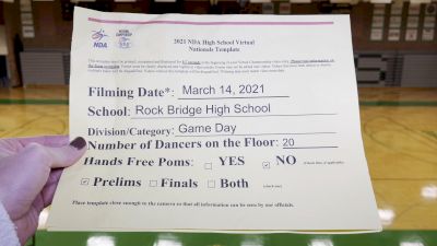 Rock Bridge High School [Virtual Varsity - Game Day - Large Prelims] 2021 NDA High School National Championship