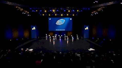 Little Oak Middle School [2024 Junior High - Pom Semis] 2024 UDA National Dance Team Championship