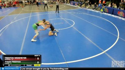 Trenton Wedemeyer&nbsp;over&nbsp;Tyson Freeman