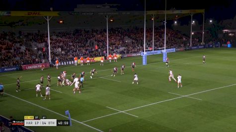 Beno Obano with a Long Try vs Harlequins