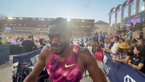 Rai Benjamin After HUGE 400m Hurdles Win At Diamond League Monaco: "It Shows Me I Can Get It Done"