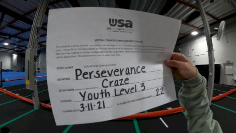 Cheerforce San Diego - Craze [L3 Youth] 2021 USA All Star Virtual Championships