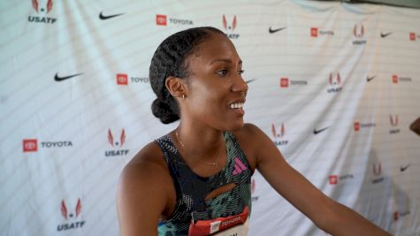 Ajee Wilson Remaining Positive At USATF Outdoor Championships